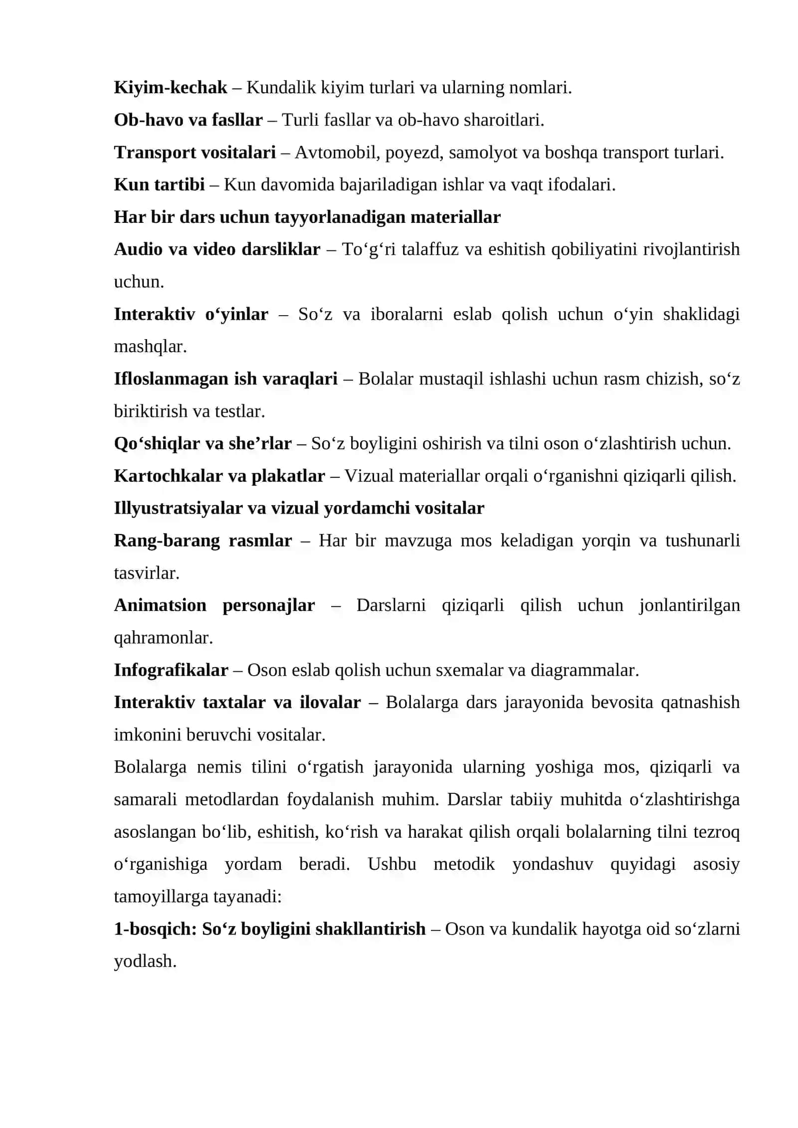 Nemis tili darsliklarini yaratish 2