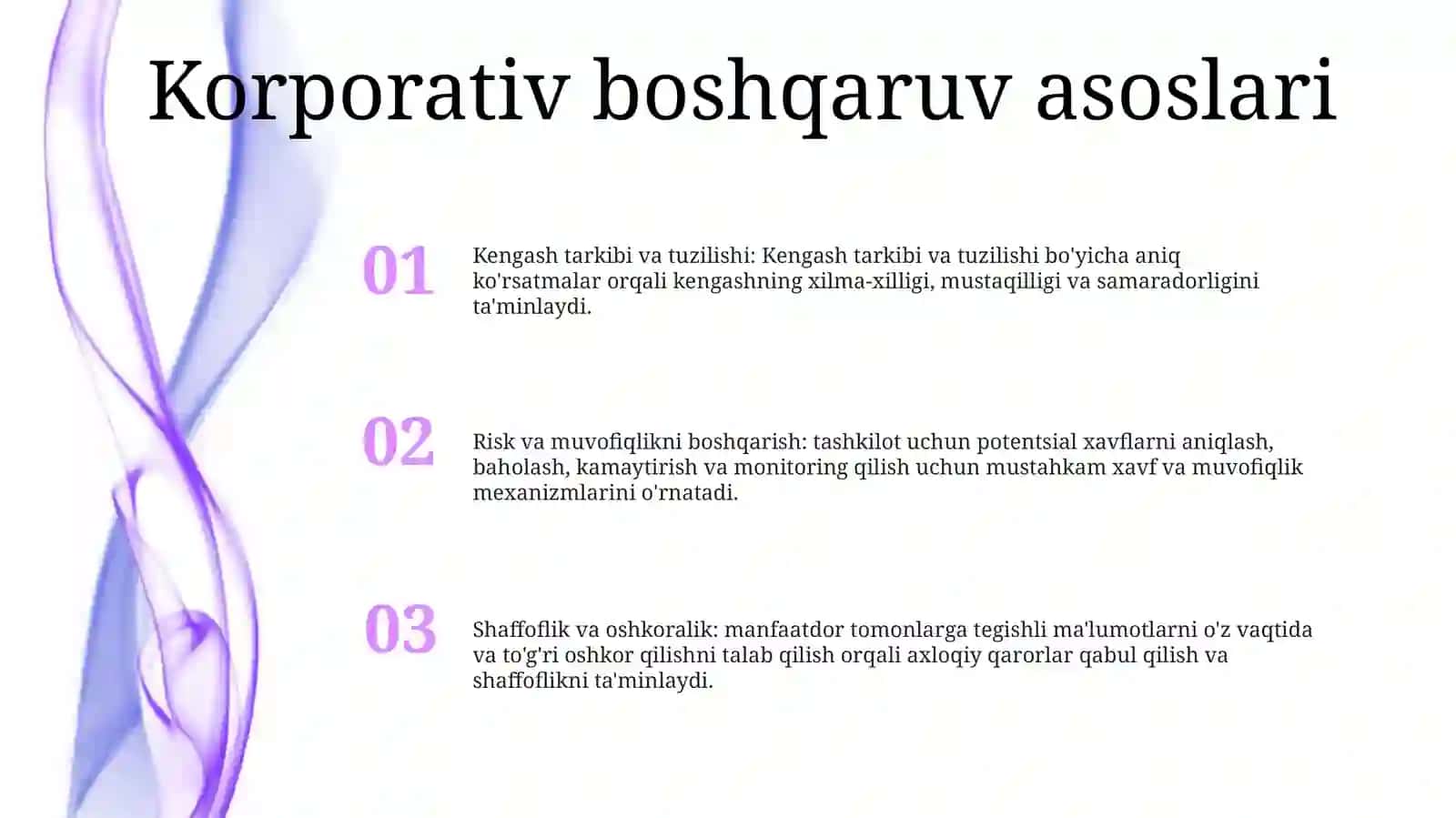 Korporativ Boshqaruv Va Javobgarlik 2