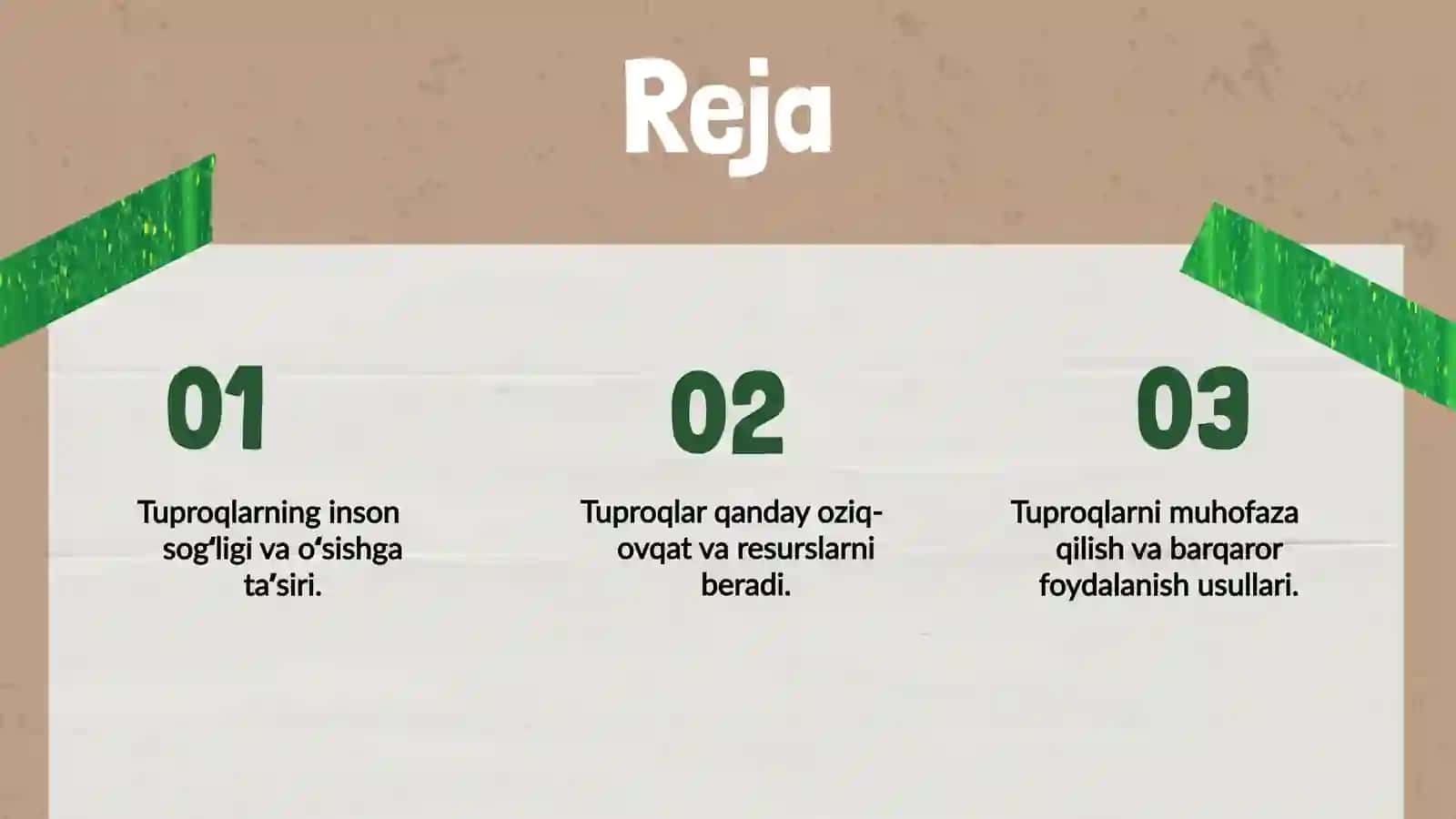 Tuproqlarning inson hayotida g'iroli 2