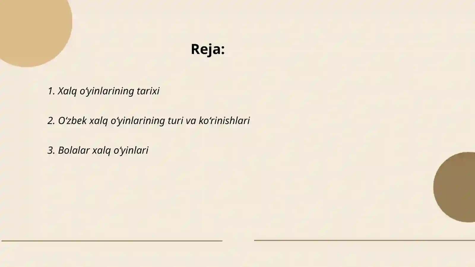 Xalq o‘yinlari ularni tasnifi, va ommaviylashtirish masalalari 2