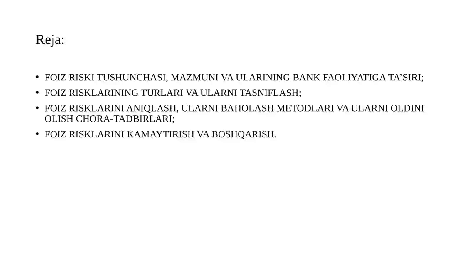 Foizriskiniboshqarish 2