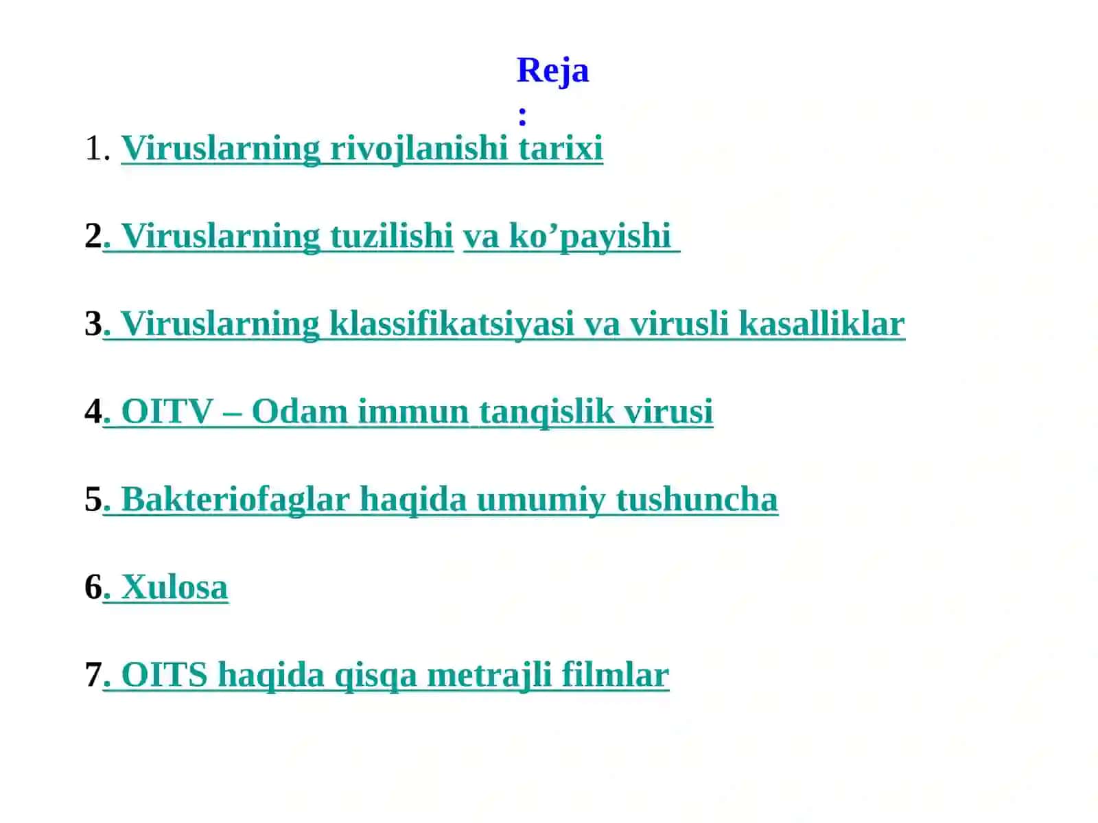 Viruslar va bakteriofaglar 2
