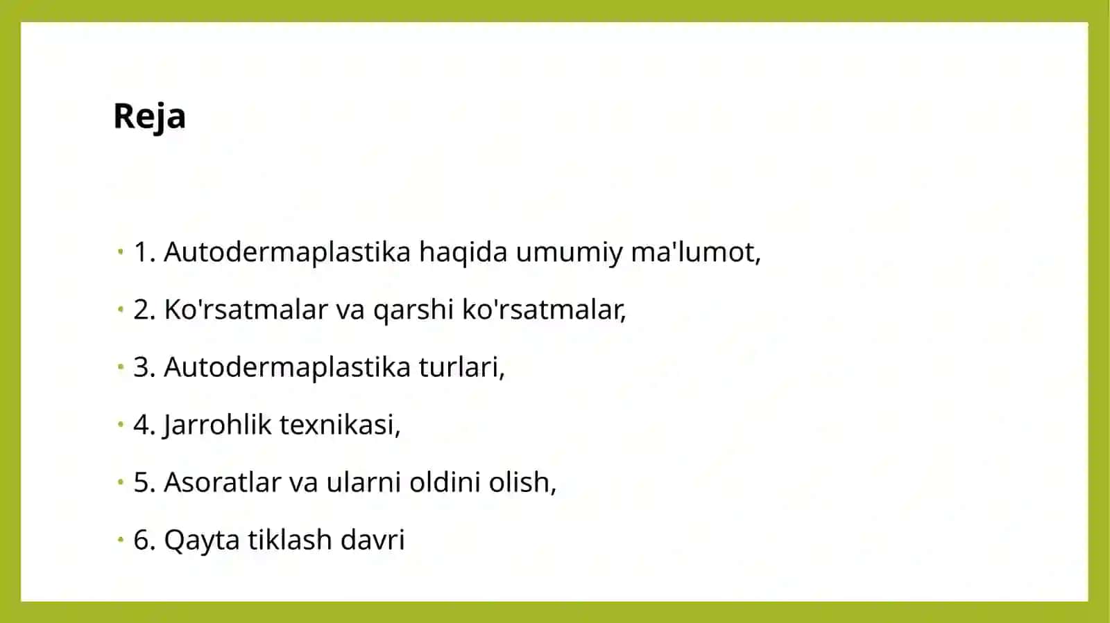 Autodermaplastika 2