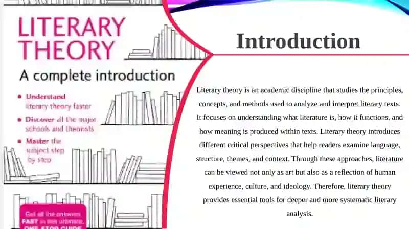 NatureandDefinitionofLiterature 2