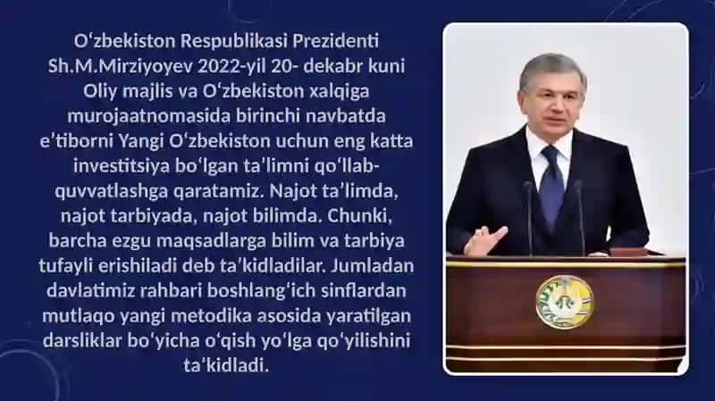 Ona tili va o‘qish savodxonligi fanini o‘qitish 2