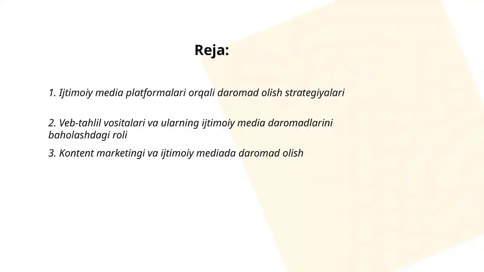 Ijtimoiy media platformalari orqali daromad olish strategiyalari 2
