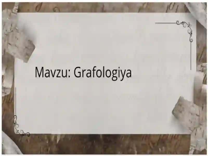 Grafologiya 2
