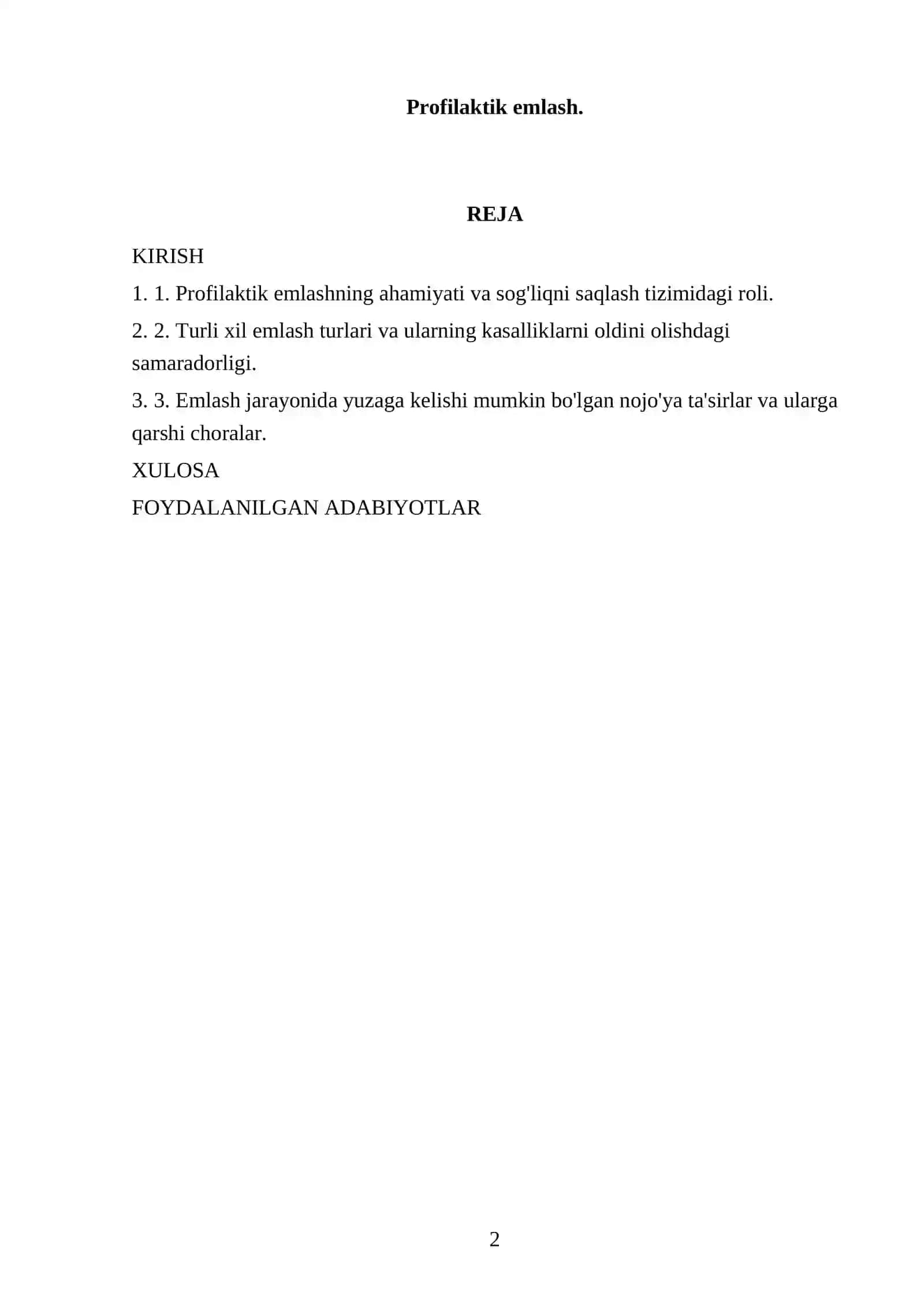 Profilaktik emlash 2