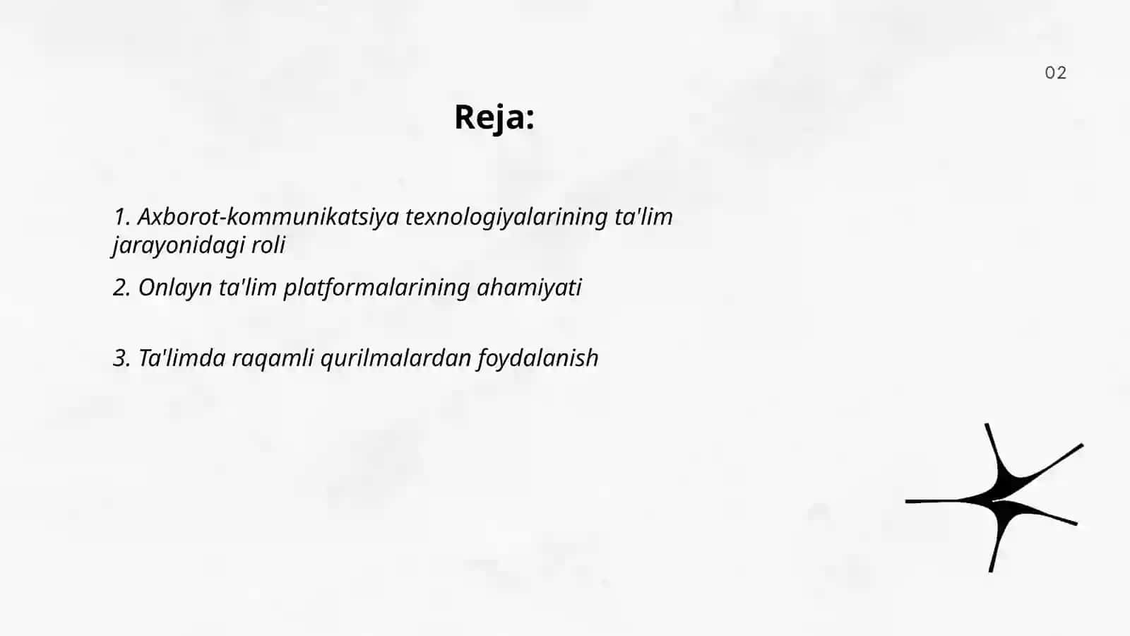 Axborot-kommunikatsiya texnologiyalari 2