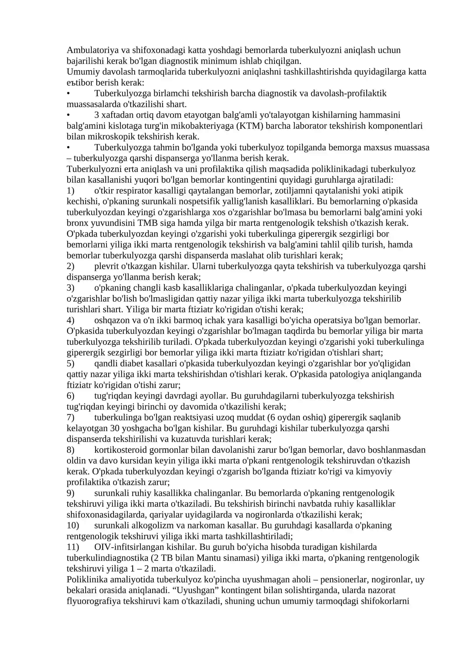 Tuberkulyozga qarshi ishlar 2