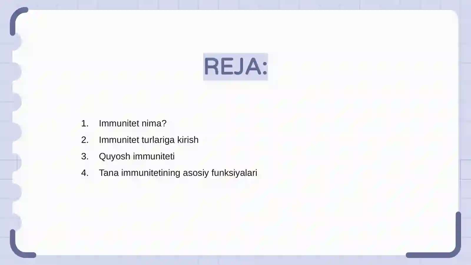 Immunitet tushunchasi 2