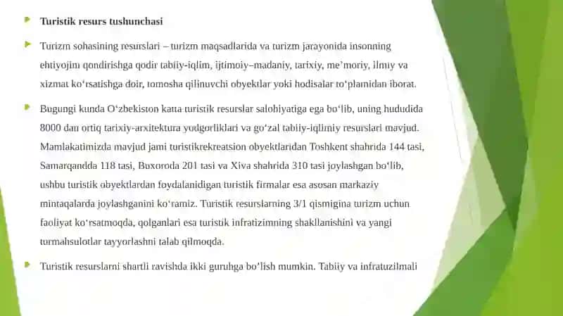 Turistik Resurslar 2