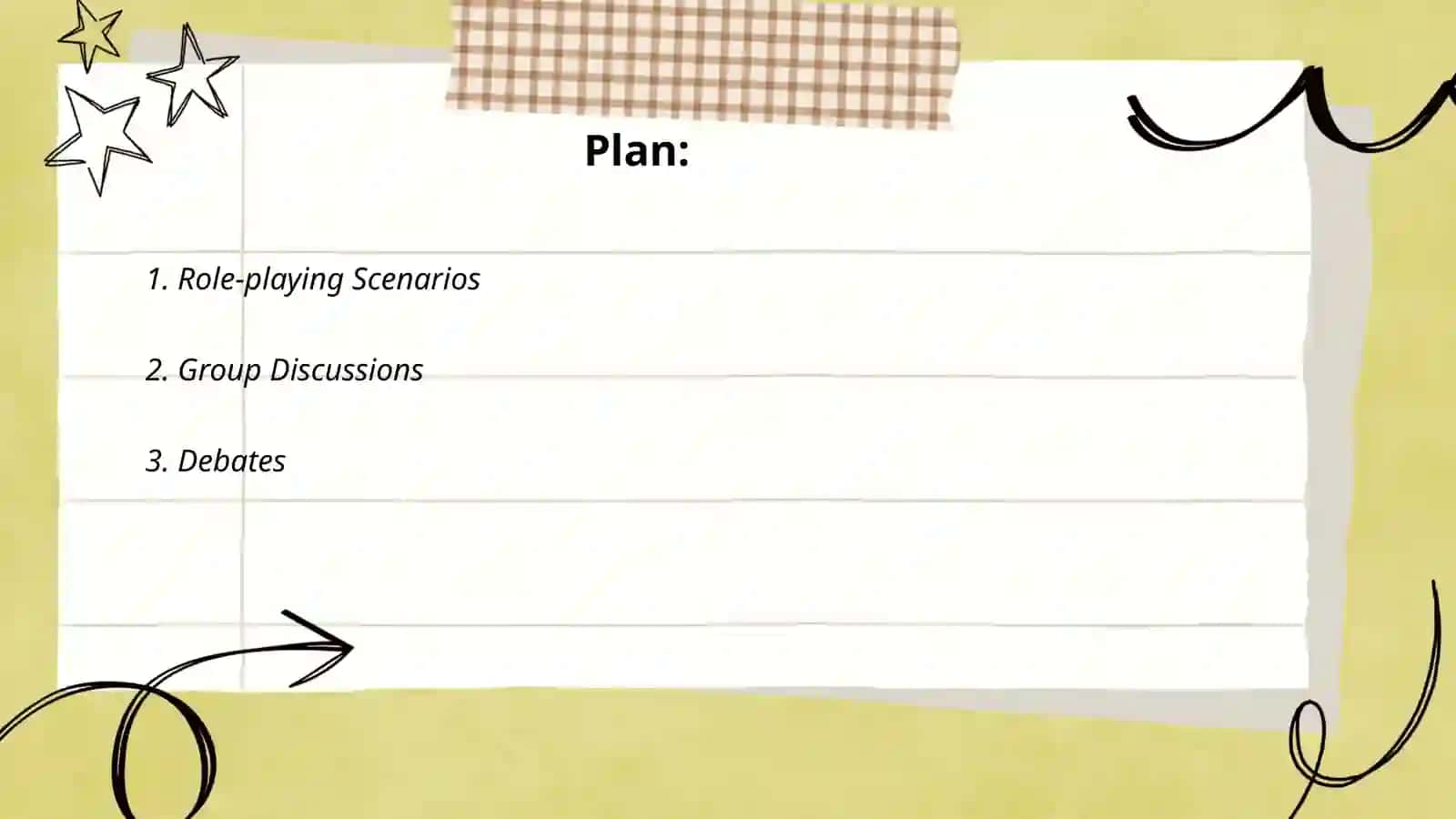 Communicative tasks and activities 2