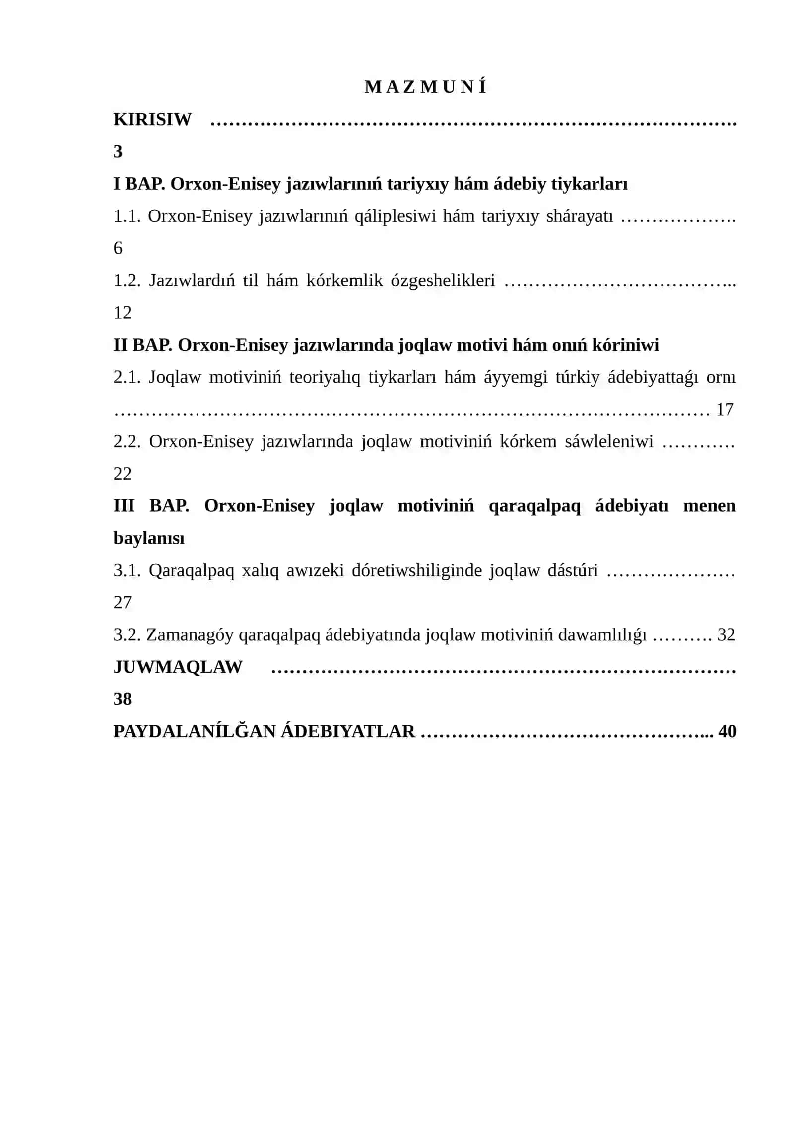 Orxon-Enisey jazıwlarında joqlaw motivi (kursavoy) 2