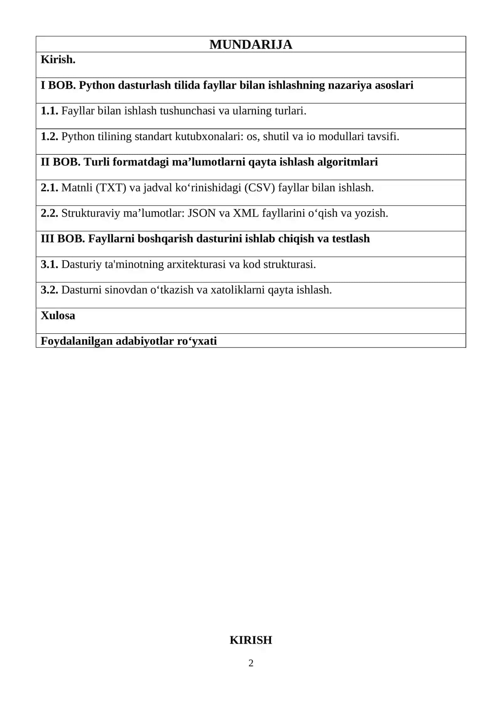 Pythonda fayllar bilan ishlash 2