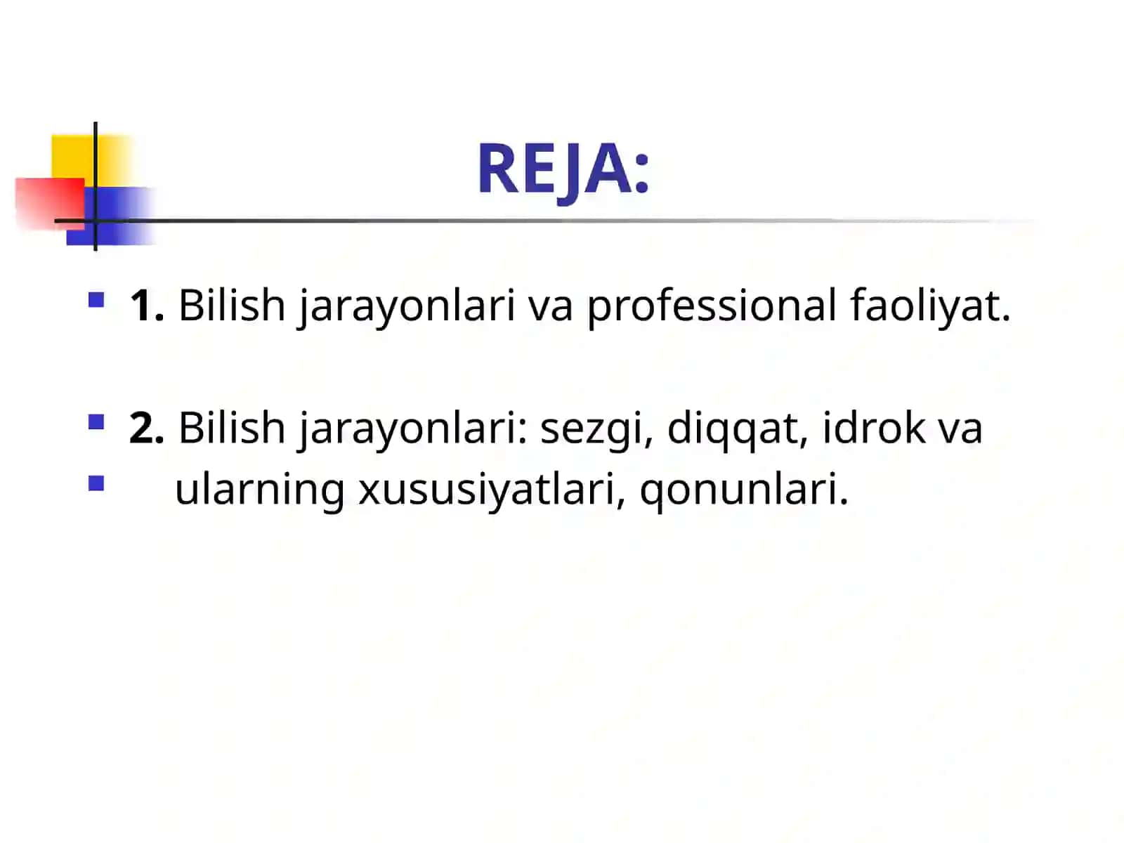 SHAXSNING IJTIMOIY BORLIQNI BILISHI 2