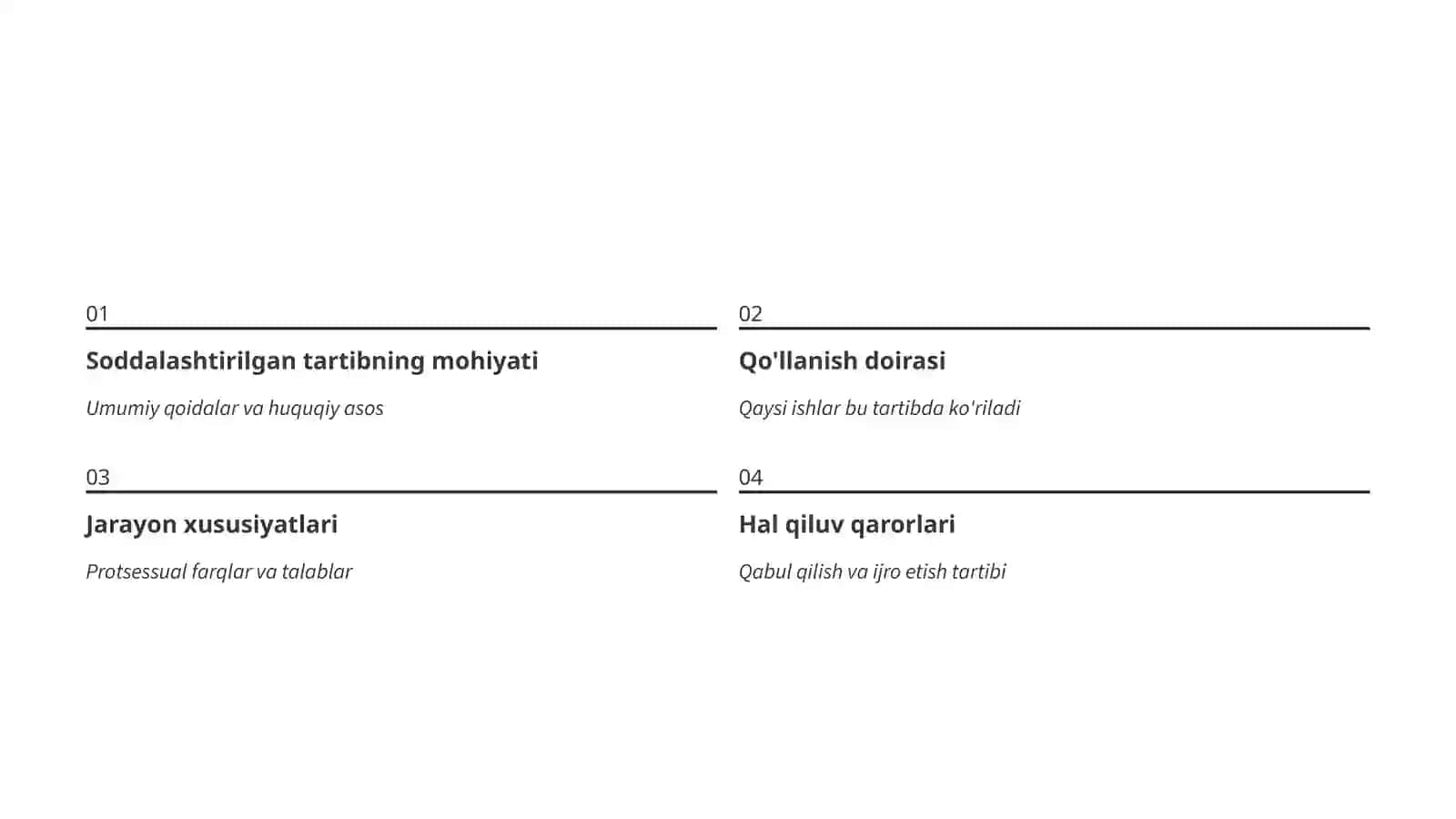 Soddalashtirilgan Ish Yuritish 2