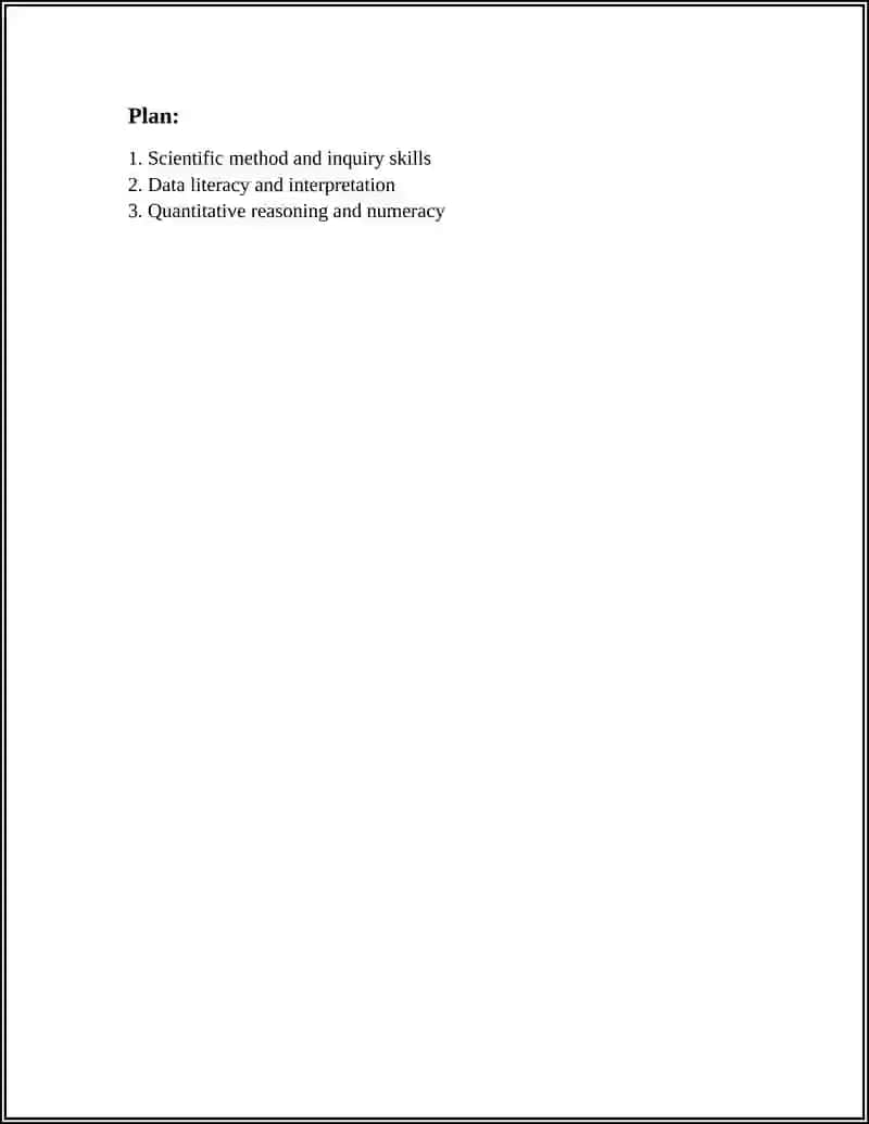 STEM LITERACY 2