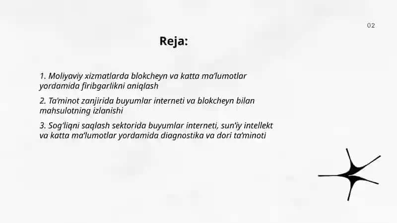 Blokcheyn, buyumlar interneti, sun’iy intellekt 2
