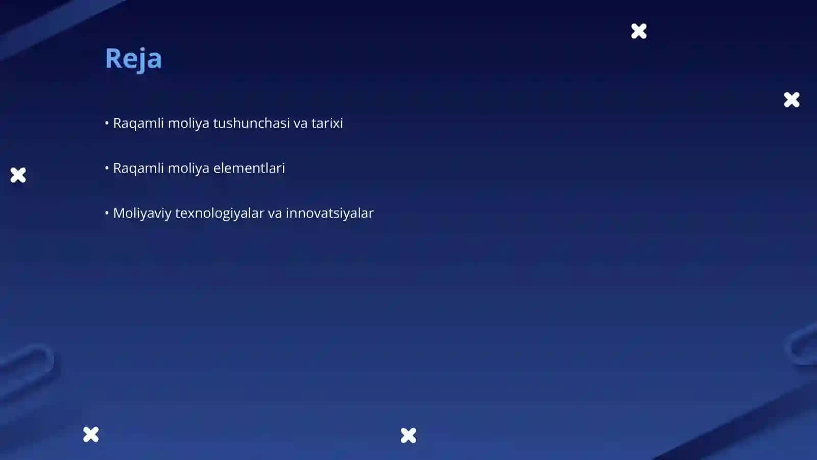Raqamli moliya faniga kirish 2