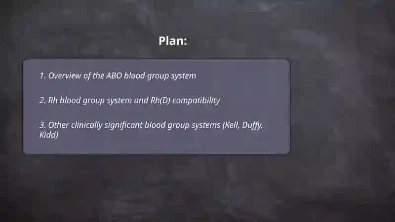 Blood Groups and Compatibility Rules 2