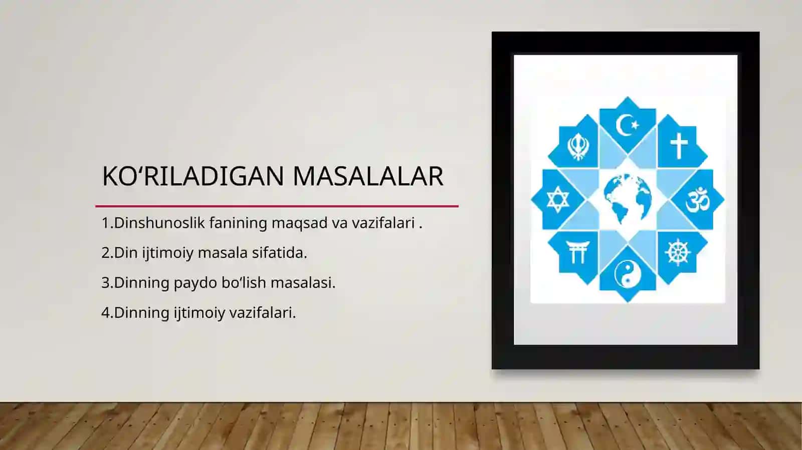 Dinshunoslikka kirish. 2