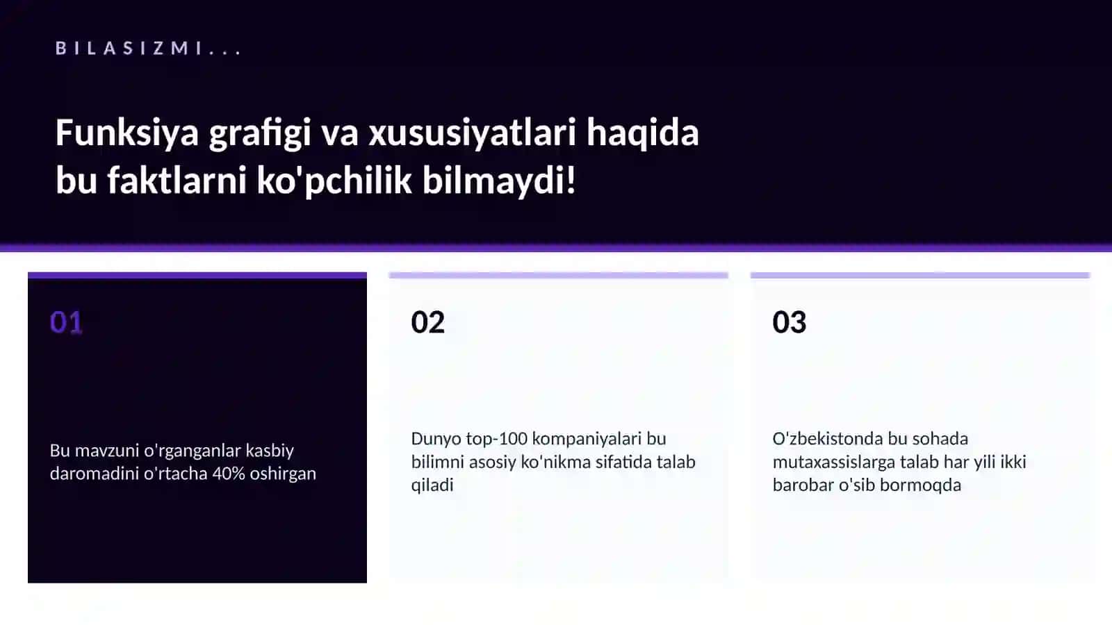 MATEMATIKA — UY VAZIFALARI 2