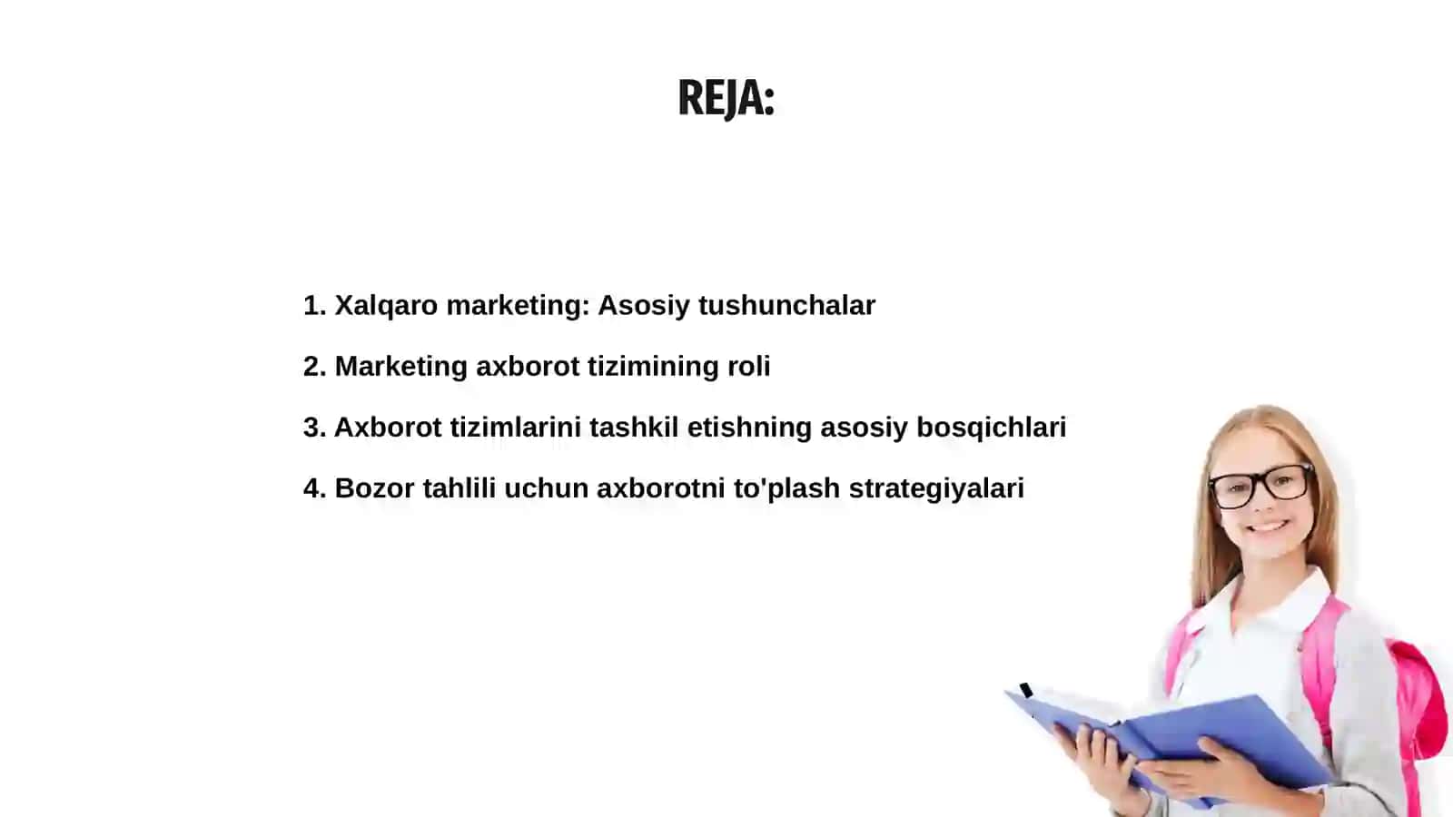 Xalqaro marketingning axborot tizimini samarali tashkil qilish asoslari 2