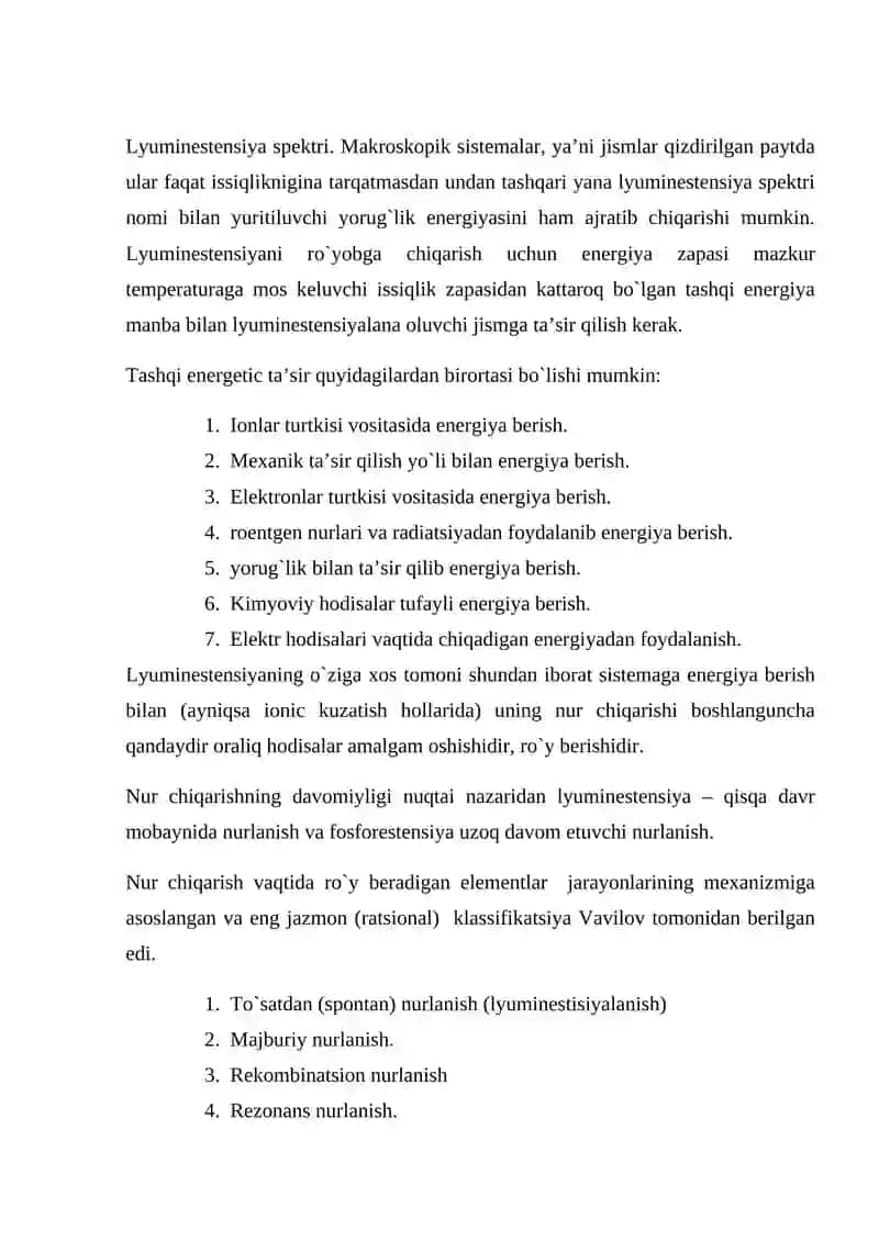Molekulalarning magnit xususiyatlari 2