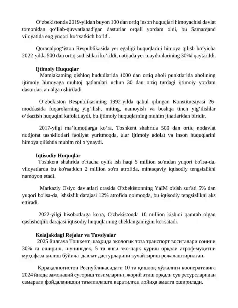 Ijtimoiy iqtisodiy madaniy va ekologik huquqlar 2