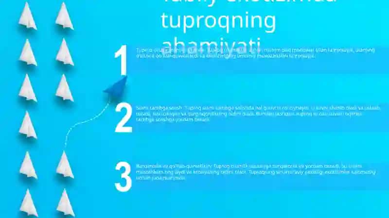Tuproqning Ahamiyati 2