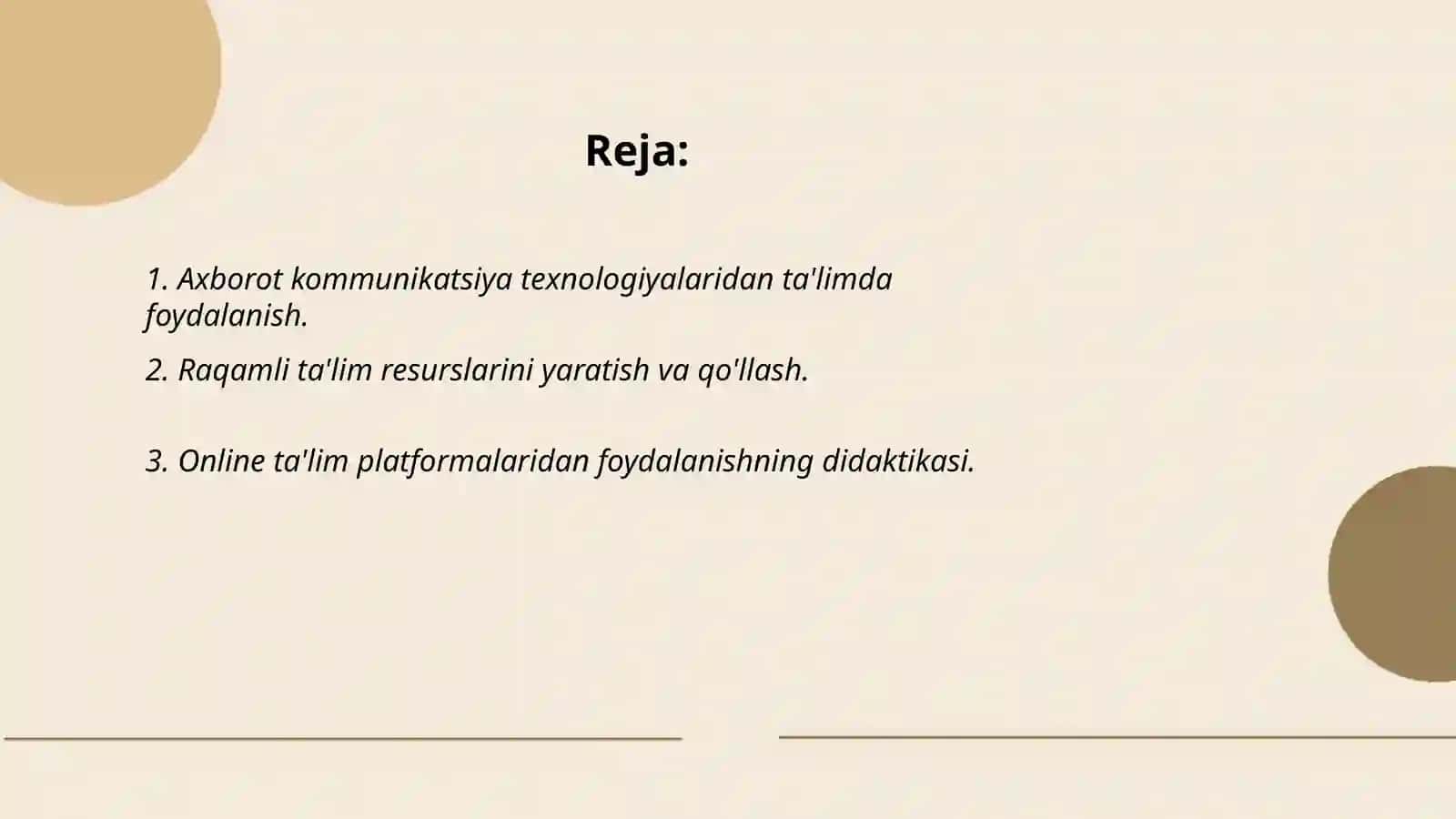 Axborot kommunikatsiya texnologiyalaridan foydalanishning didaktik asoslari 2