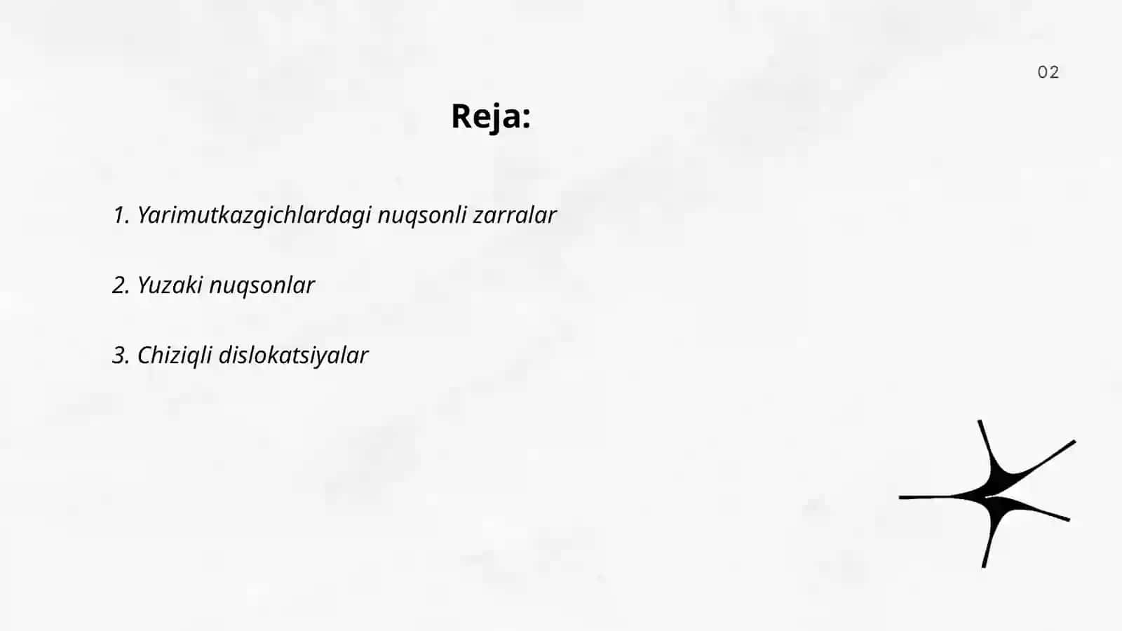 Yarimutkazgichdagi deffektlar va deffektlarning turlari 2