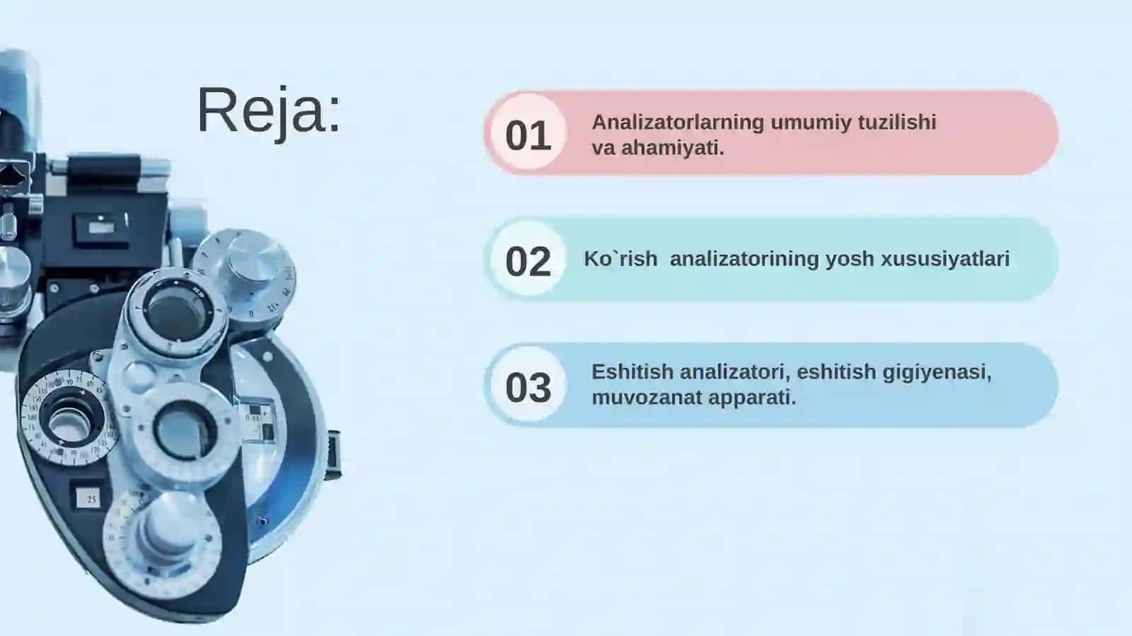 Analizatorlarning tuzilishi va ahmiyati 2