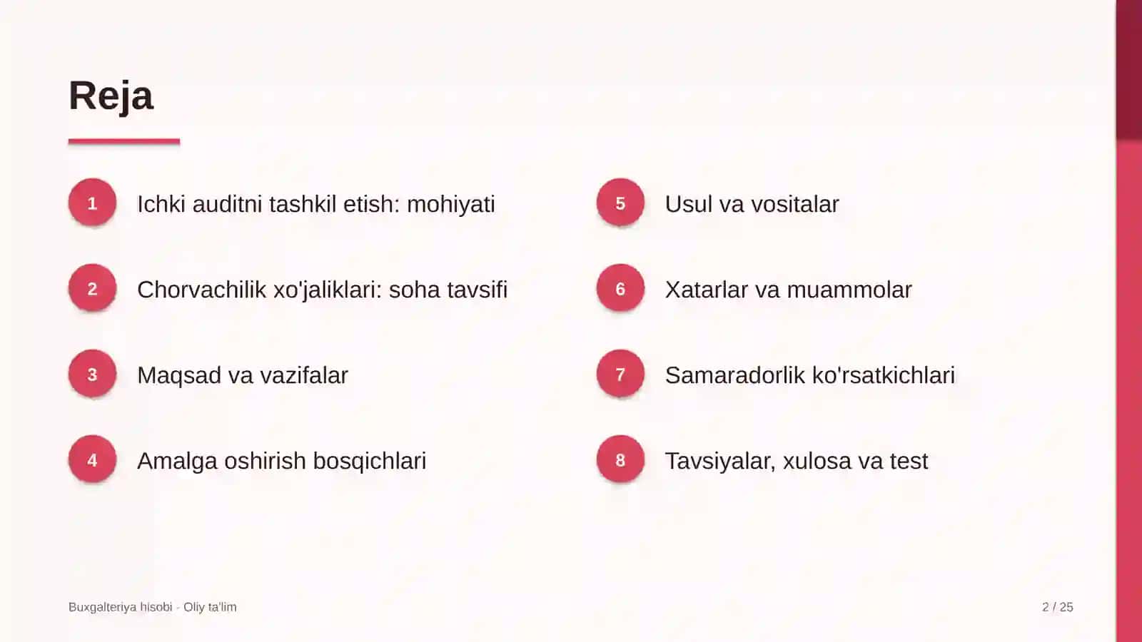 chorvachilik xo'jaliklarida ichki auditni tashkil etish 7357 2