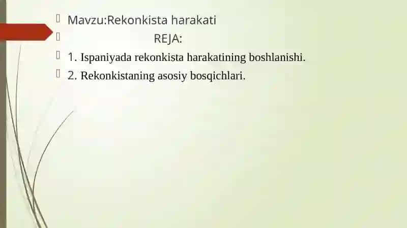 Rekonkista Harakati 2