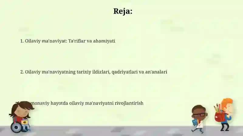 Oilaviy ma'naviyat 2