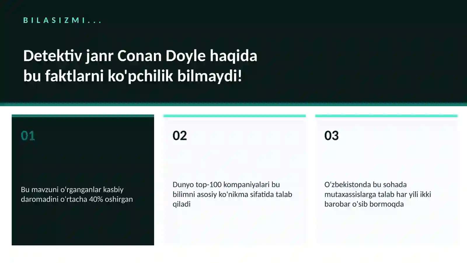 Detektiv janr Conan Doyle 2