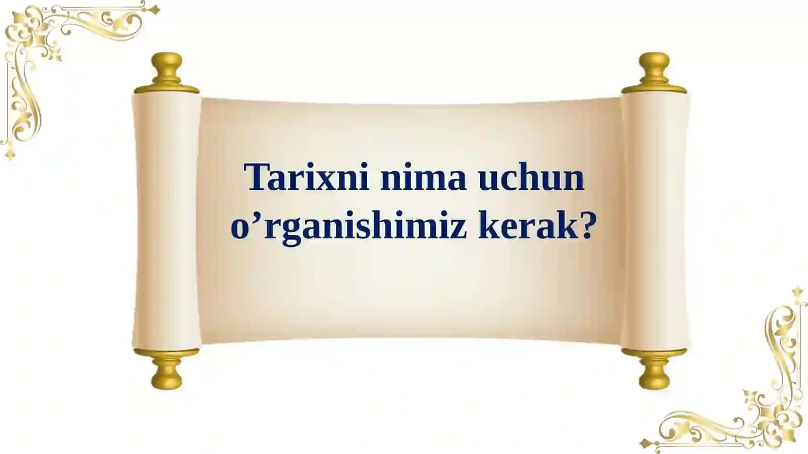 8-sinf O’zbekiston tarixifaniga kirish 2