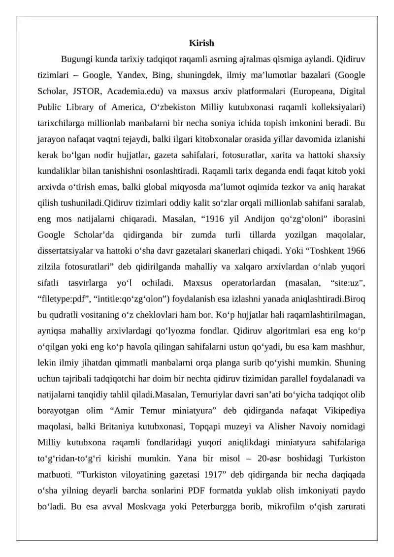 Tarixiy tadqiqotda qidiruv tizimlaridan foydalanish 2