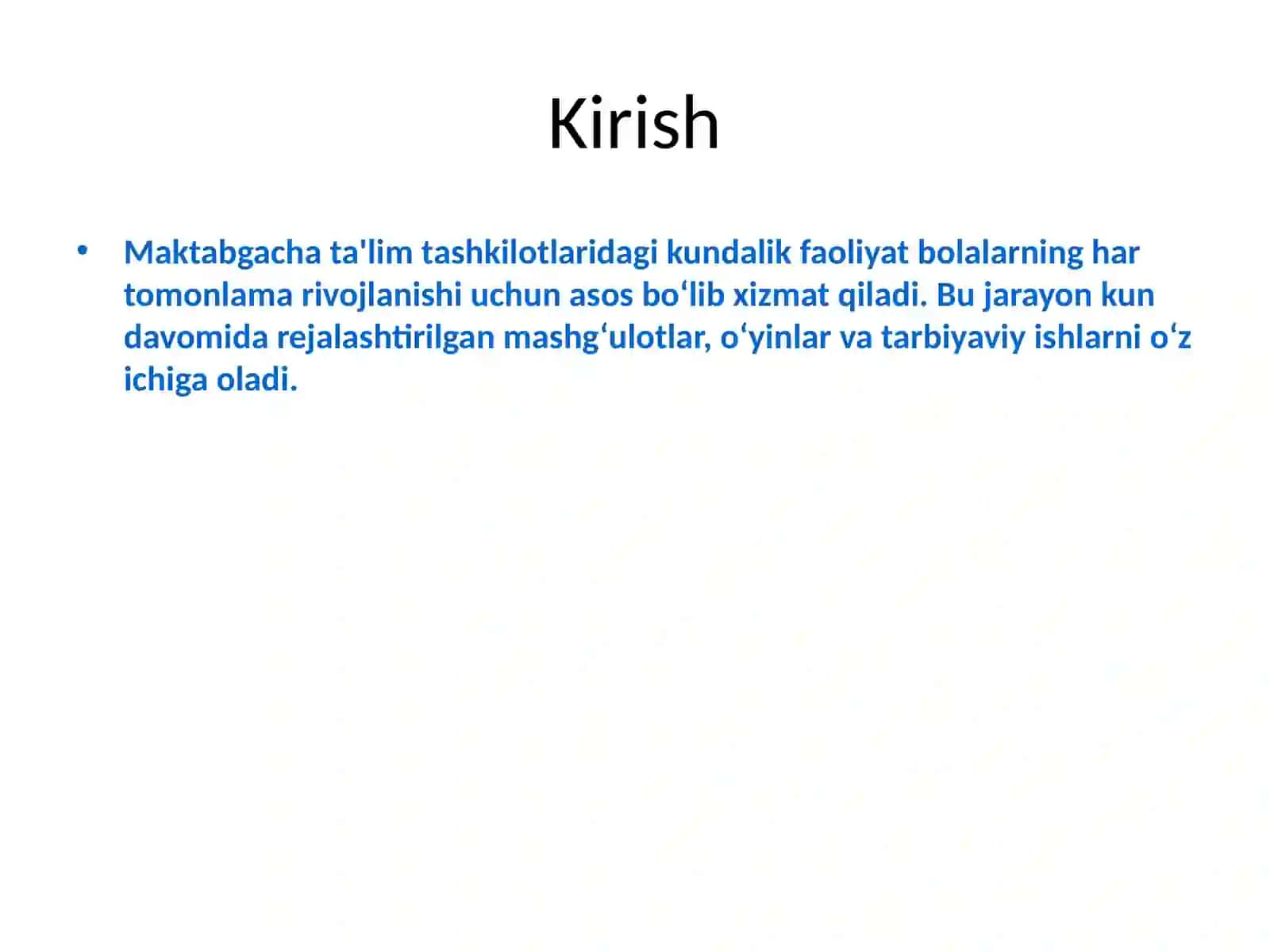 MTTdagi Kundalik Faoliyat 2