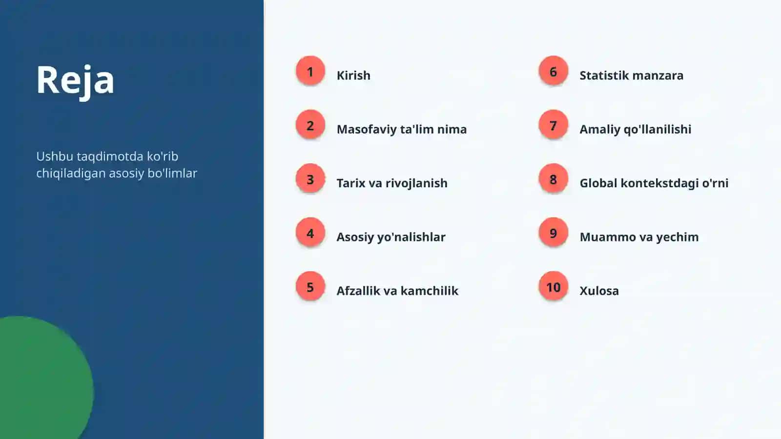 Masofaviy ta'lim 2
