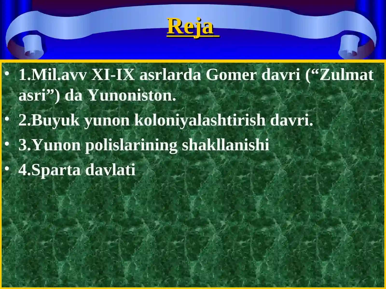 Yunoniston Tarixi 2