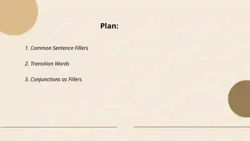 Common Sentence Fillers 2