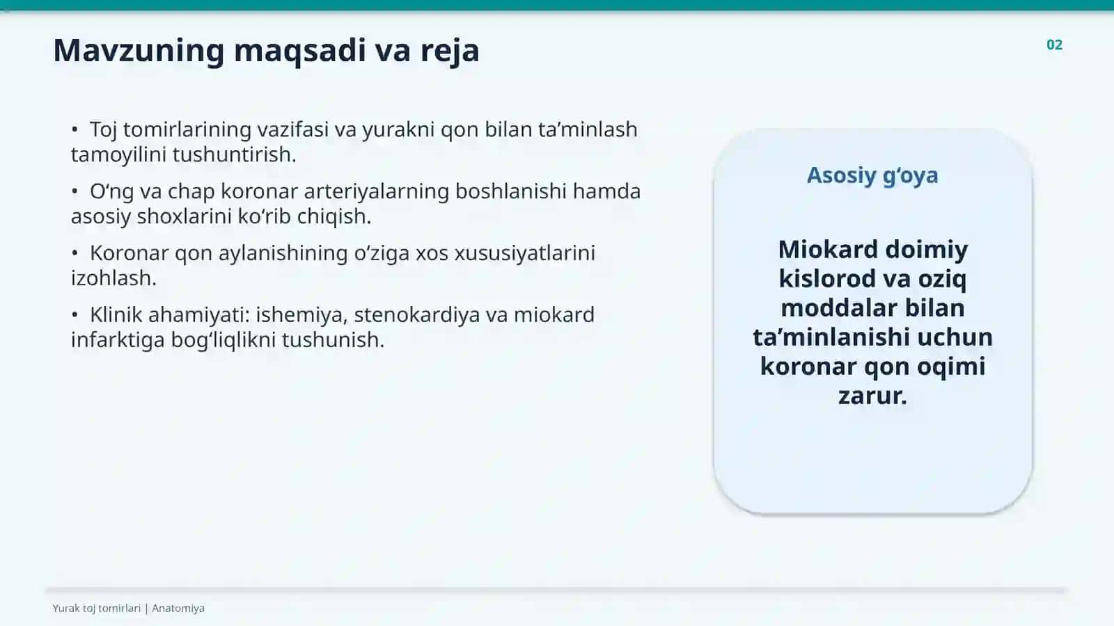 YURAK TOJ TOMIRLARI 2