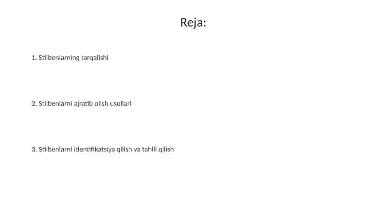 Stilbenlar tarqalishi, ajratib olinishi 2