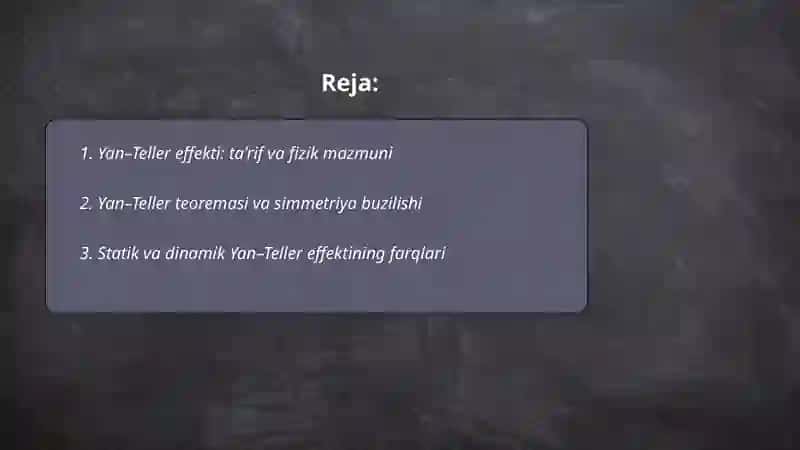 Yan–Teller effekti 2