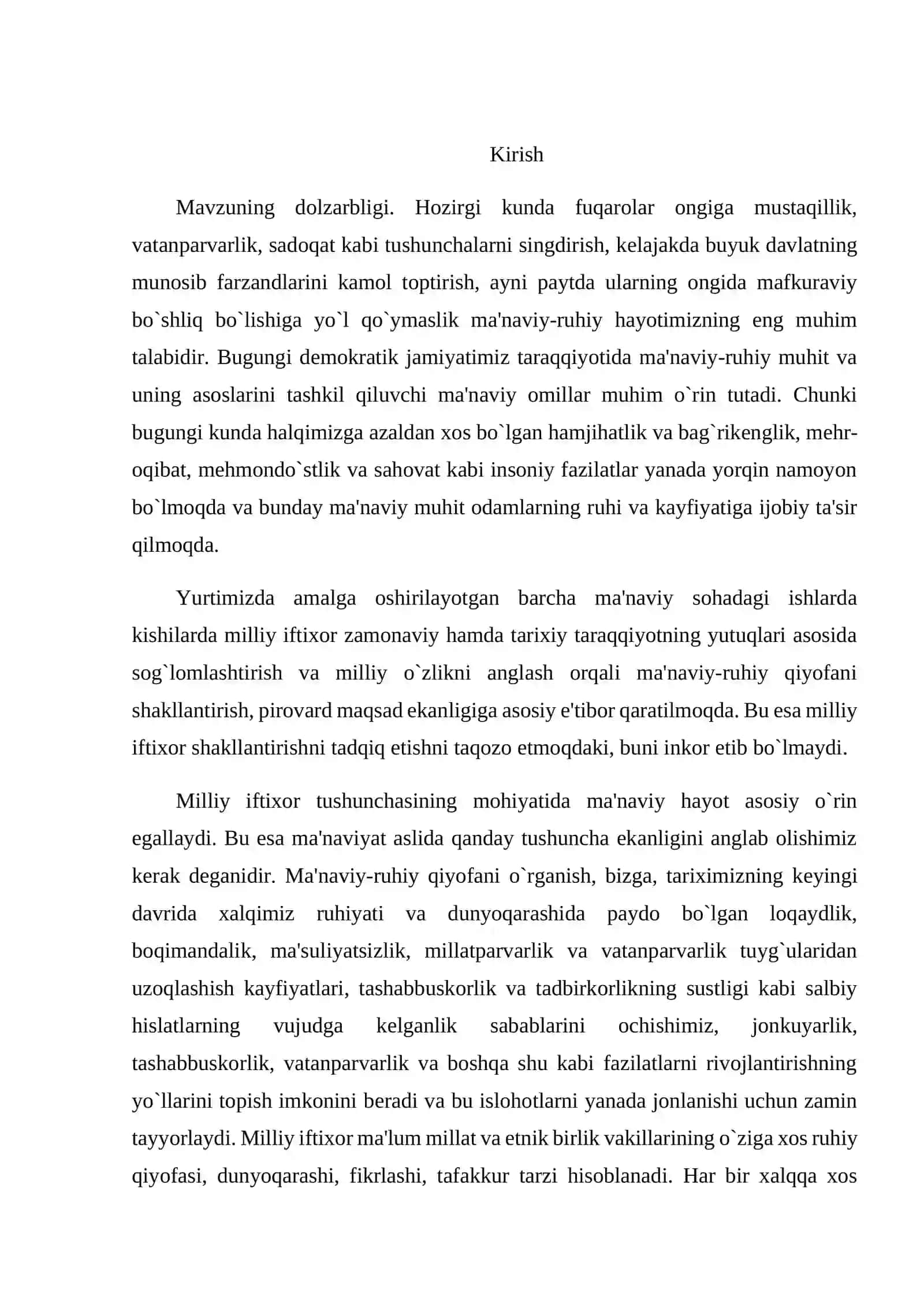 MILLIY IFTIXOR TUSHUNCHASINING IJTIMOIY MAZMUNI 2