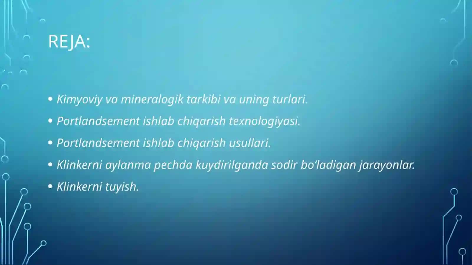 Portlandsement mineralogik tarkibi 2