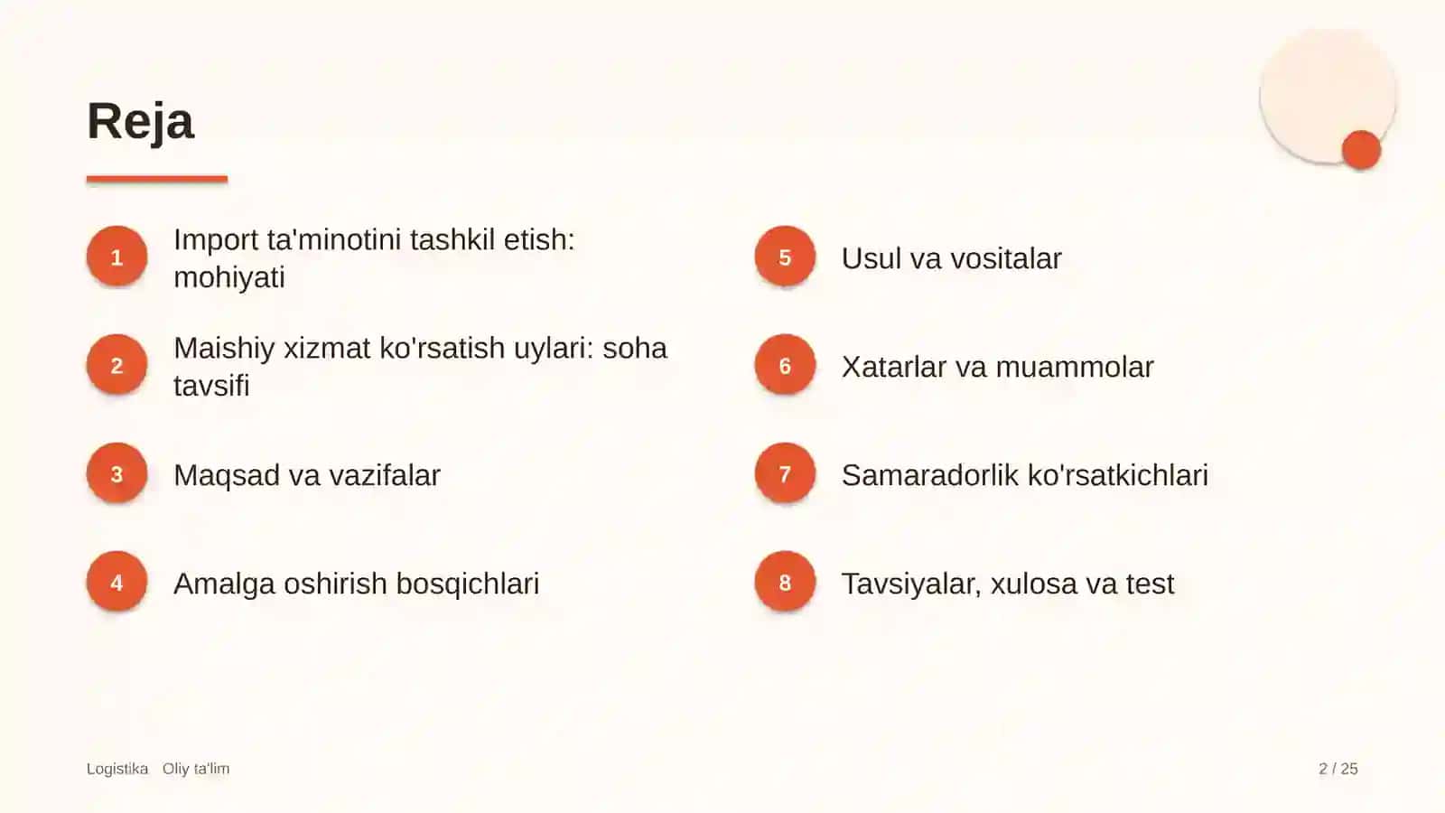 maishiy xizmat ko'rsatish uylarida import ta'minotini tashkil etish 5335 2